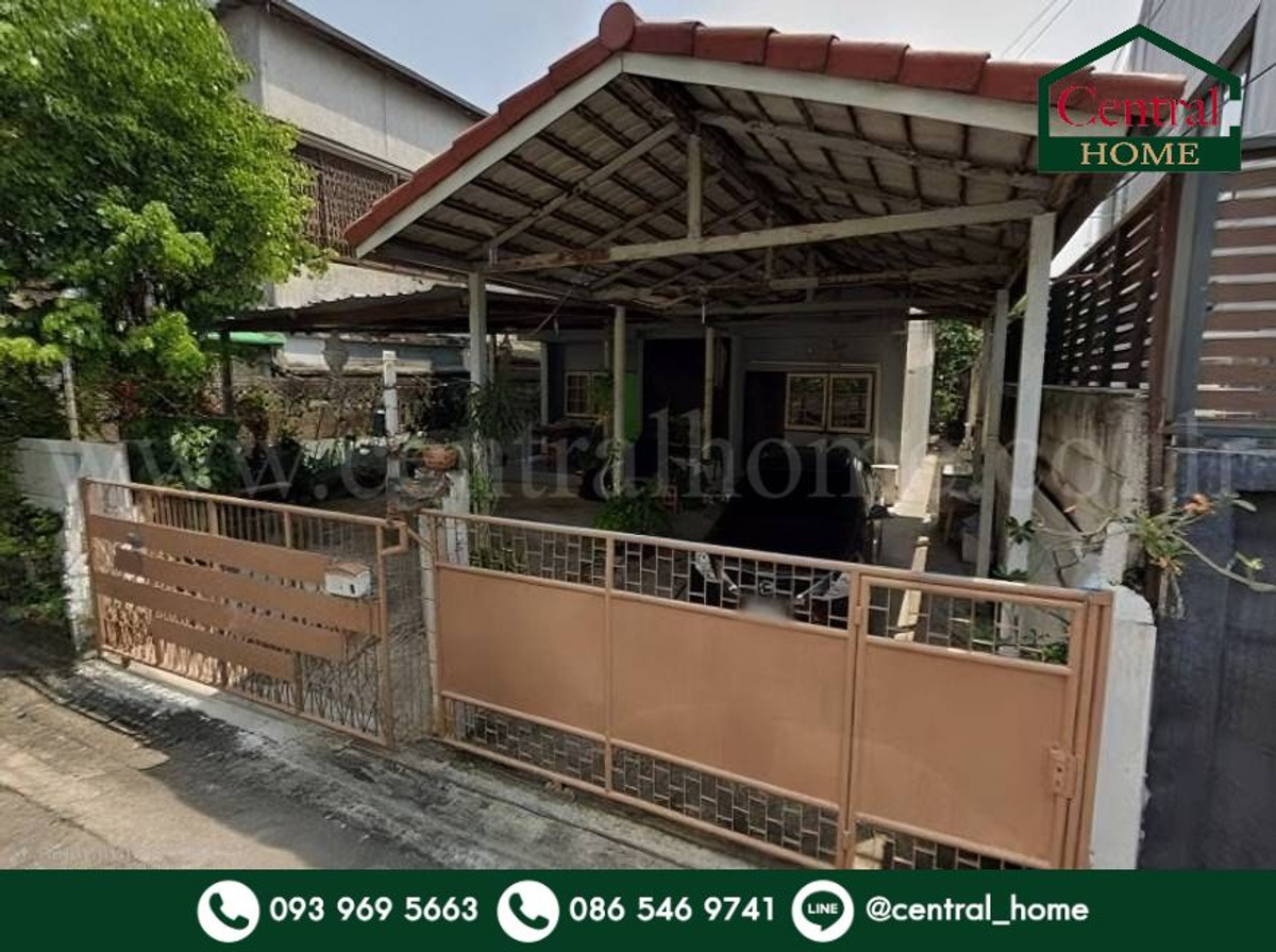 For SaleHouseLadprao101, Happy Land, The Mall Bang Kapi : Single house 62 square wah, Soi Lat Phrao 80, Chantima, cheapest price.