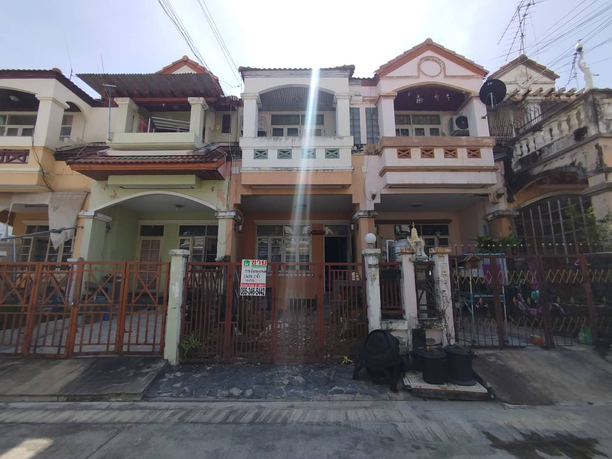 ขายทาวน์โฮมปทุมธานี รังสิต ธรรมศาสตร์ : ขายทาวน์เฮ้าส์ หมู่บ้านนันทนาการ์เด้น รังสิต อำเภอเมืองปทุมธานี 18 ตรว.