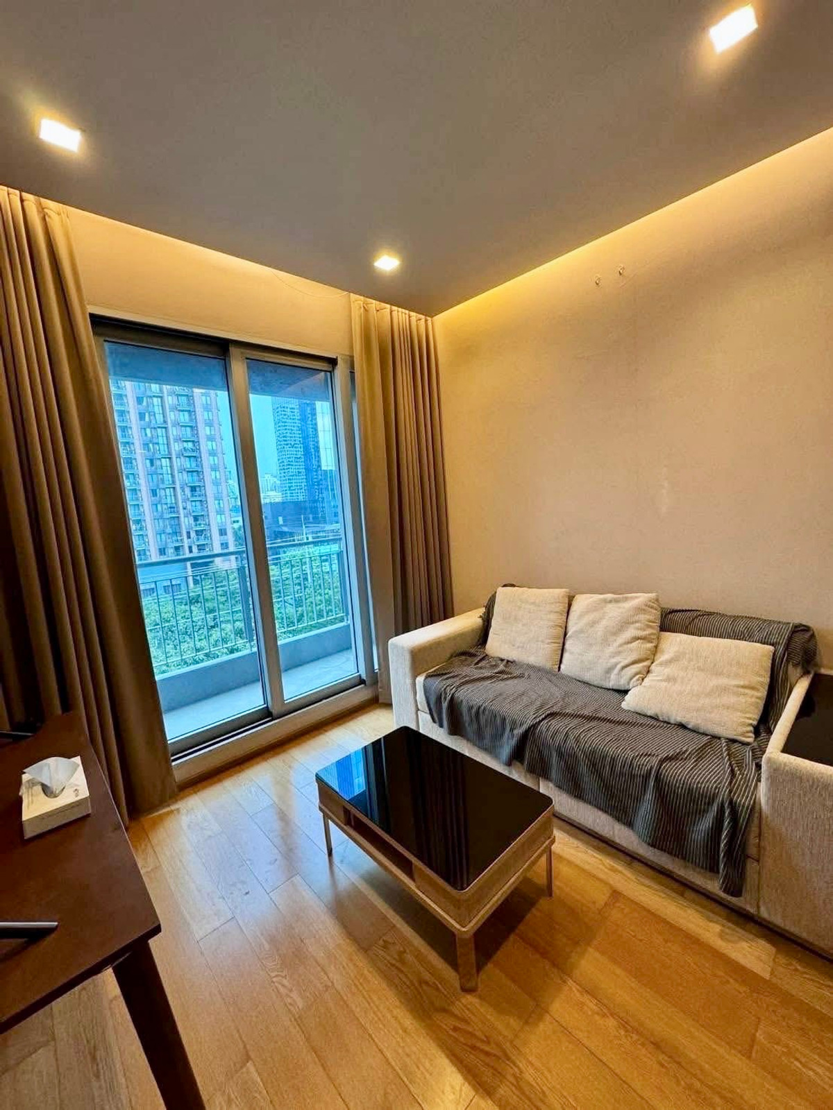 For RentCondoRama9, Petchburi, RCA : Cheapest price💖 The Address Asoke - 46 Sq.m. with Bathtub -Only 25K/month - Ready to move in