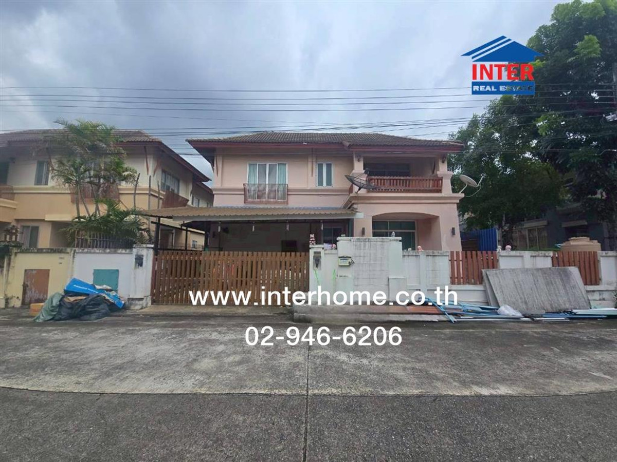 ขายบ้านนวมินทร์ รามอินทรา : บ้านเดี่ยว 2 ชั้น 87 ตร.ว. หมู่บ้านกฤษณา วัชรพล ซอยวัชรพล1/1 แยก2 ถนนวัชรพล ถนนรามอินทรา ถนนพหลโยธิน เขตบางเขน กรุงเทพมหานคร