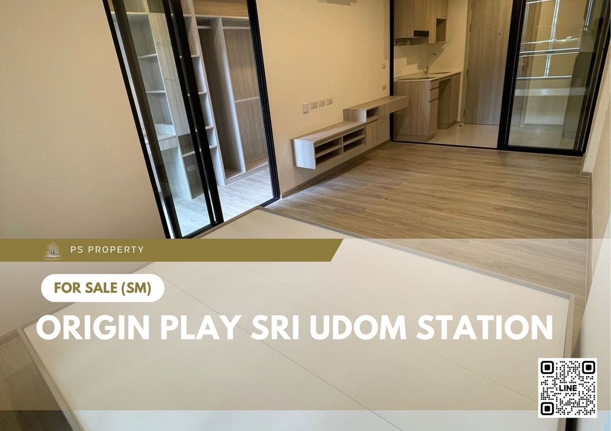For SaleCondoOnnut, Udomsuk : Urgent sale ✨ Origin Play Sri Udom Station ✨ New room, convenient transportation, near MRT Sri Udom