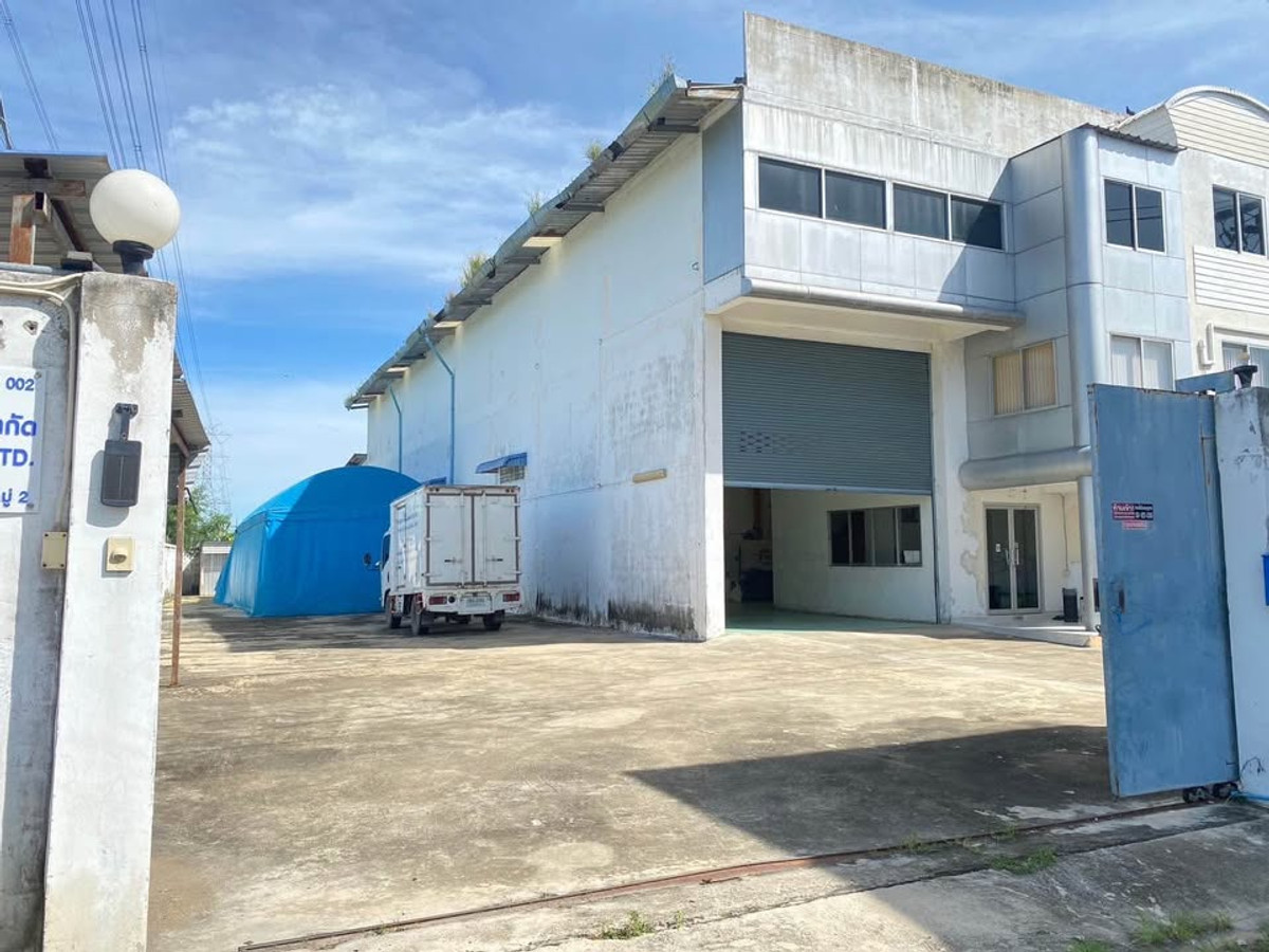 For SaleFactoryNonthaburi, Bang Yai, Bangbuathong : HR3052 Announcement for sale of factory and office building (Ror. Ngor. 4) with land 3 ngan 59 sq m., Bang Bua Thong area.