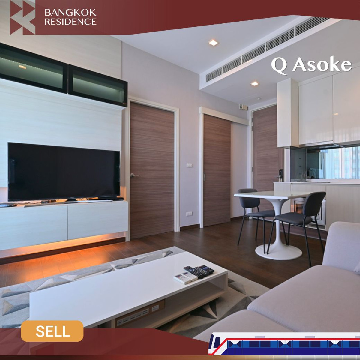 ขายคอนโดพระราม 9 เพชรบุรีตัดใหม่ RCA : รีบจอง!🌟 ห้องสวย ราคาดี  🌟 Q Asoke ใกล้ MRT เพชรบุรี