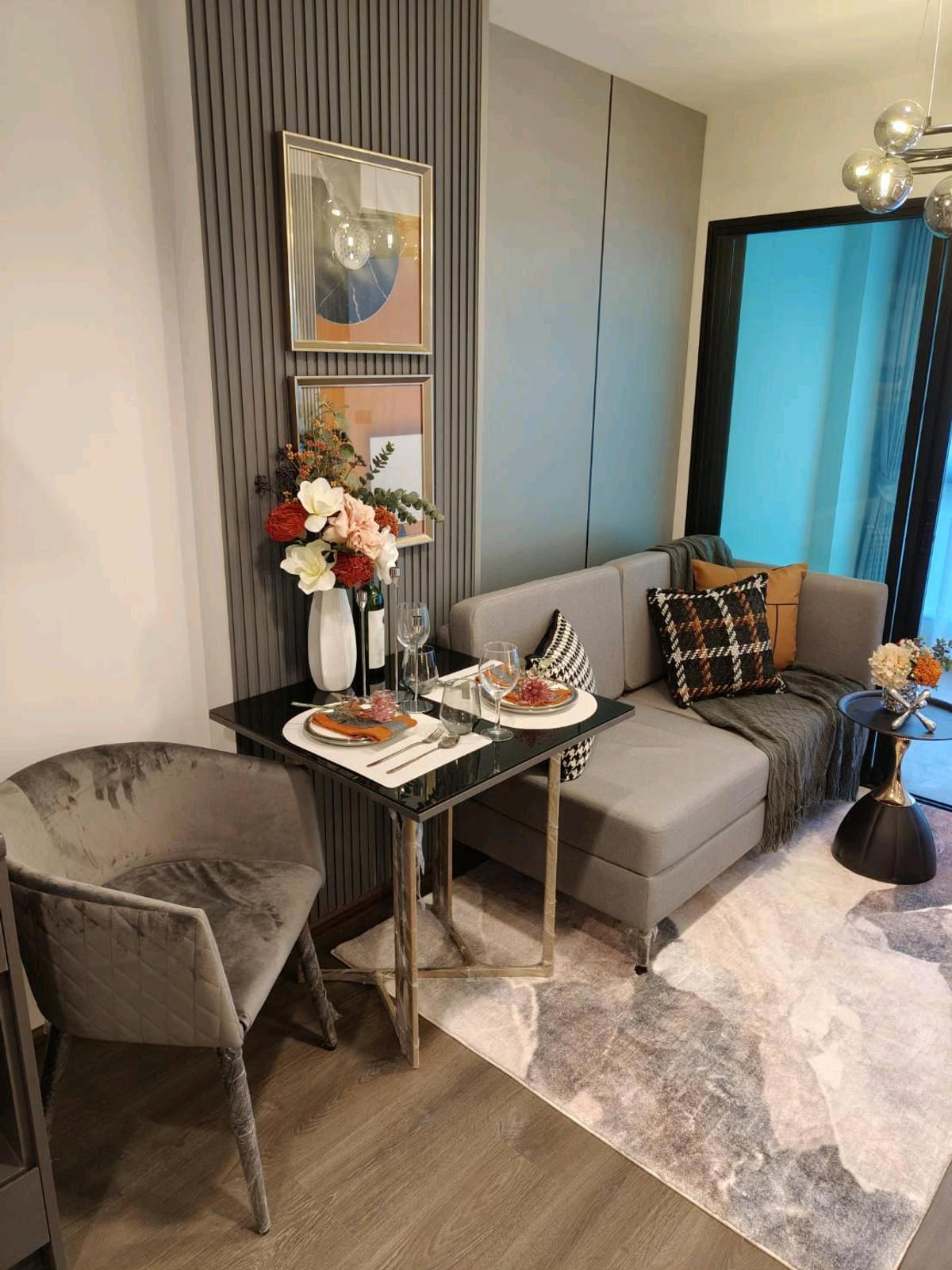 For SaleCondoChokchai 4, Ladprao 71, Ladprao 48, : Urgent sale, 2 bedrooms, price of 1 bedroom! The Excel Lat Phrao, Nangfa room, near the BTS