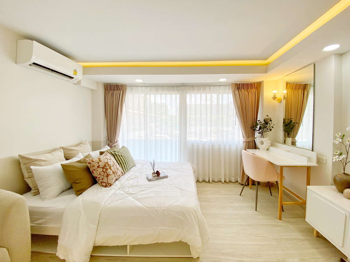 For SaleCondoChokchai 4, Ladprao 71, Ladprao 48, : Urgent sale! Family Park Condominium, newly renovated entire unit, 28.83 sq m.