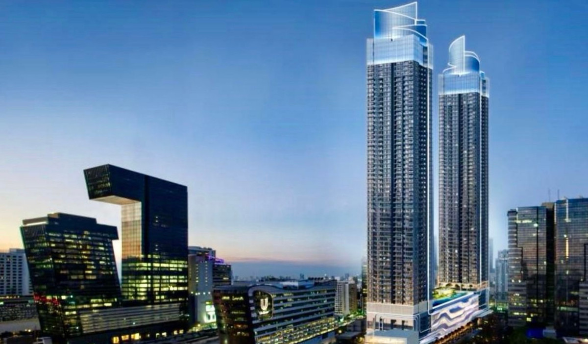 For SaleCondoRama9, Petchburi, RCA : For sale: One Nine Five Asoke - Rama 9, beautiful, fully furnished, high floor, near MRT Rama 9. If interested, contact Line @841qqlnr