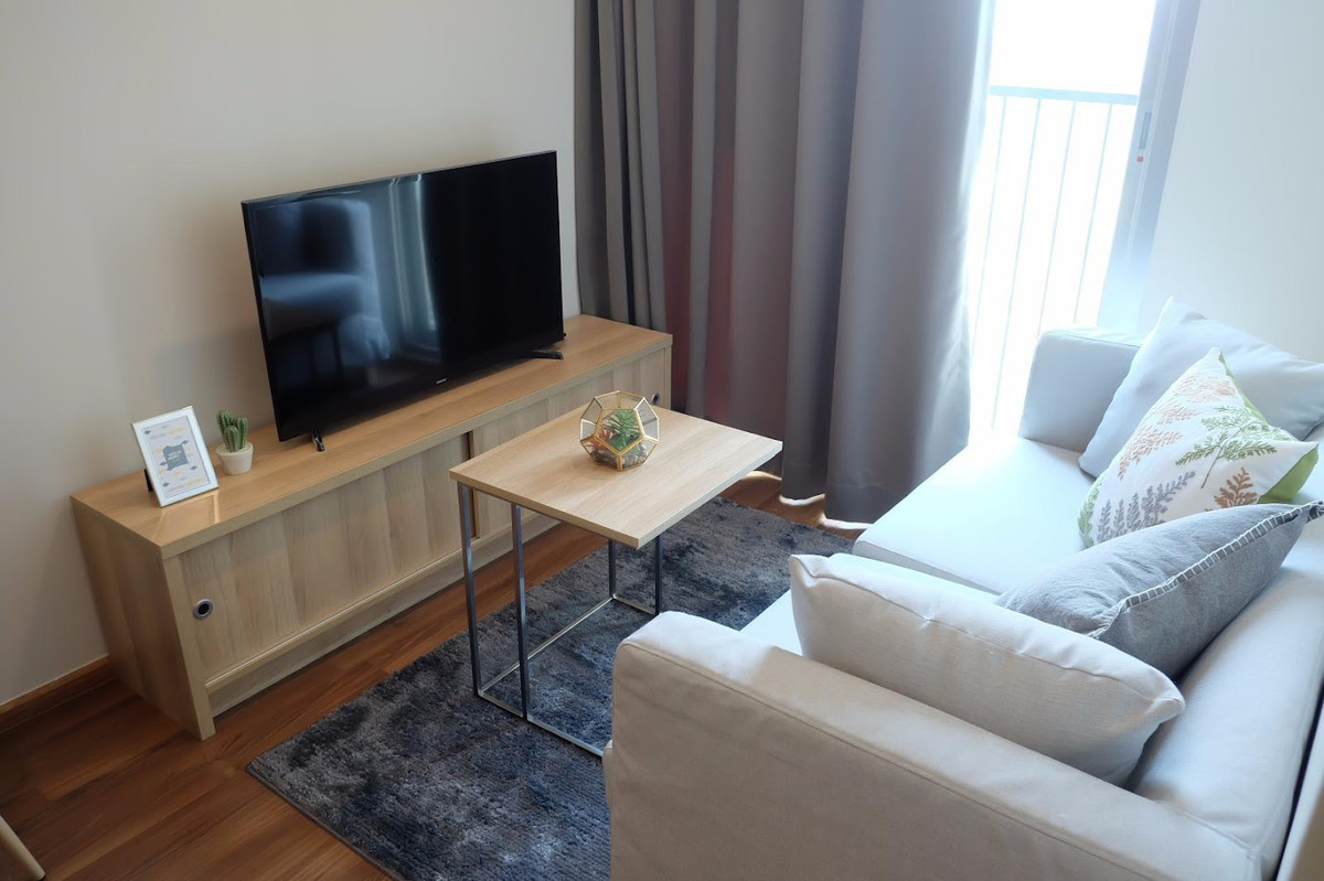 ให้เช่าคอนโดรัชดา ห้วยขวาง : Condo for RENT at Noble revolve 2    ✅ 1 bed, 1 bath ✅ Size 25 sqm. ✅ 28th floor ✅ fully furnished.