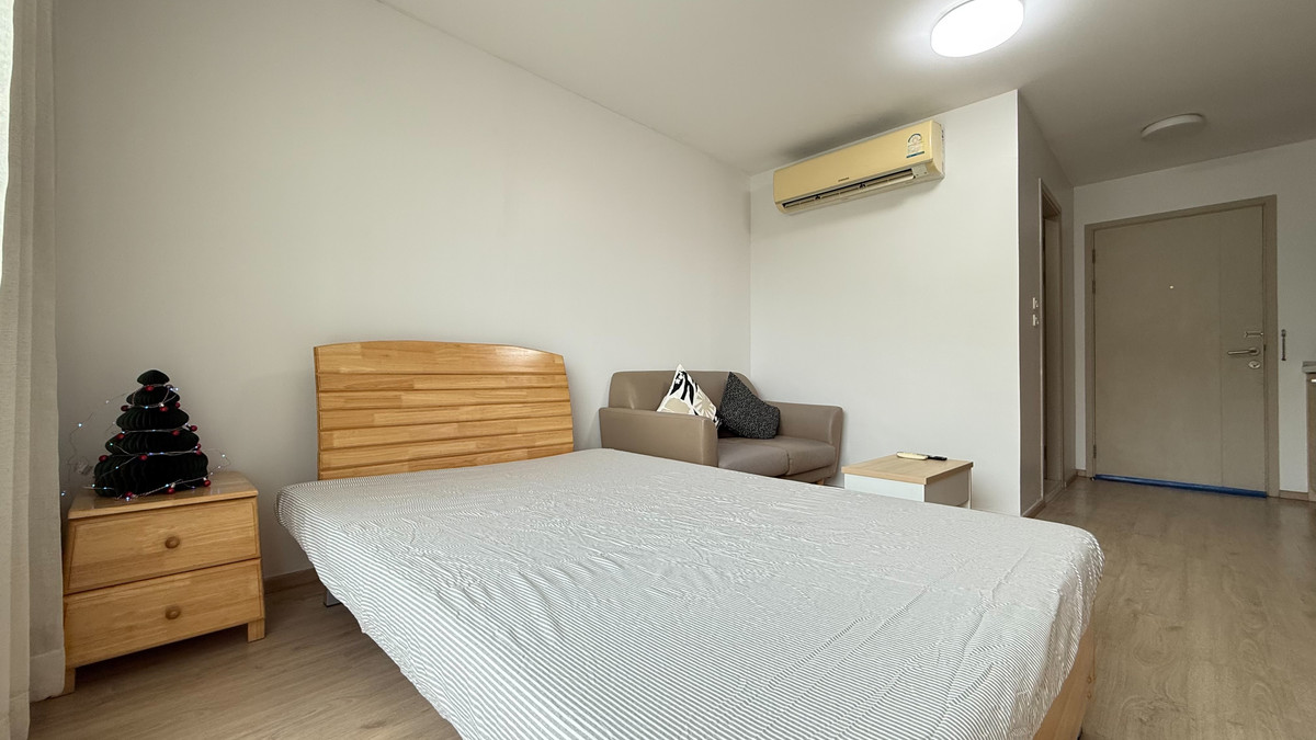 ขายคอนโดอ่อนนุช อุดมสุข : ขาย Elio Del Ray Sukhumvit 64 ห้องสตูดิโอ ตึก F ชั้น 4  ห้องมุม เพิ่งรีโนเวทใหม่ ใกล้ BTS ปุณณวิถีและอุดมสุข มีรถตู้รับส่ง BTS  เหมาะอยู่อาศัยและซื้อลงทุนได้ Yield ปีละ 6-7%