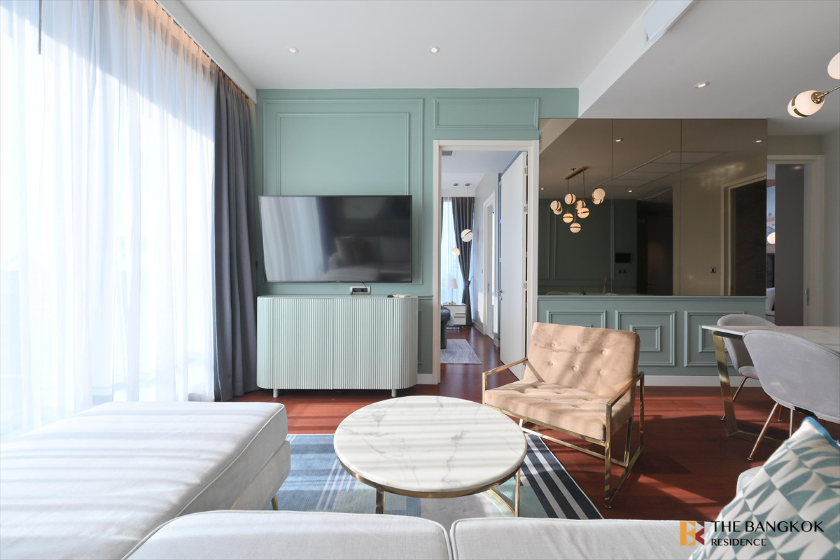 For RentCondoSukhumvit, Asoke, Thonglor : 🔥110K 🔥Khun by Yoo | 2 bedrooms, luxury design by YOO Studio | Beautiful room, ready to move in.