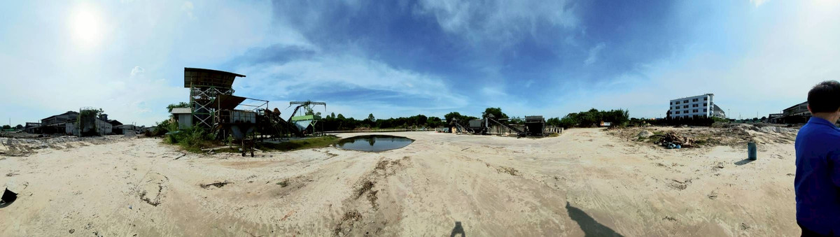 ขายที่ดินสมุทรปราการ สำโรง : !! ขายที่ดินโรงงานแปลงใหญ่ 22 - 2 -96 ไร่ (แบ่งขายได้) พื้นที่สีม่วง ติดถนนใหญ่ ถ.แพรกษา สมุทรปราการ  