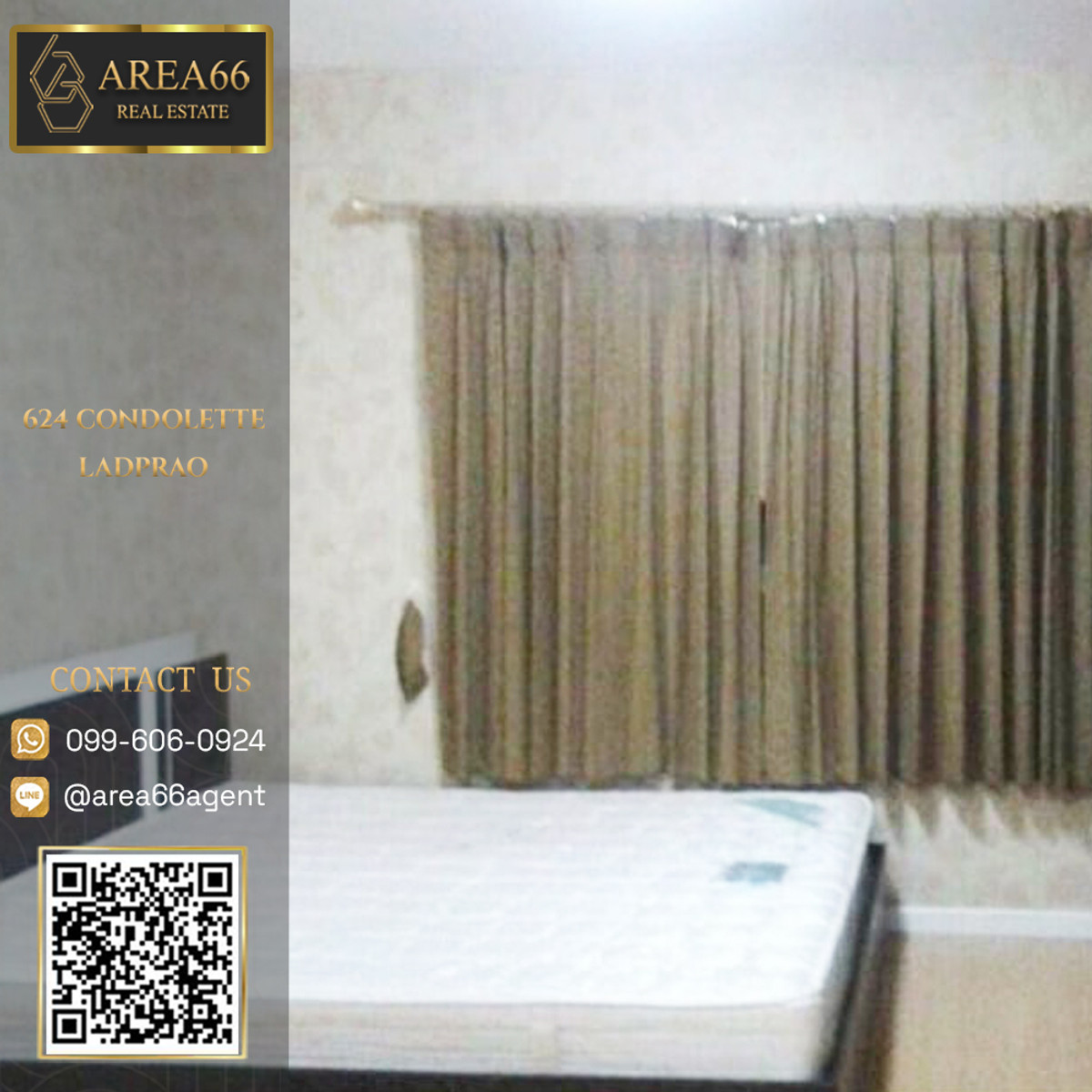 ขายคอนโดเสรีไทย-นิด้า : 🔥 ขายด่วน!! คอนโด 624 Condolette Ladprao