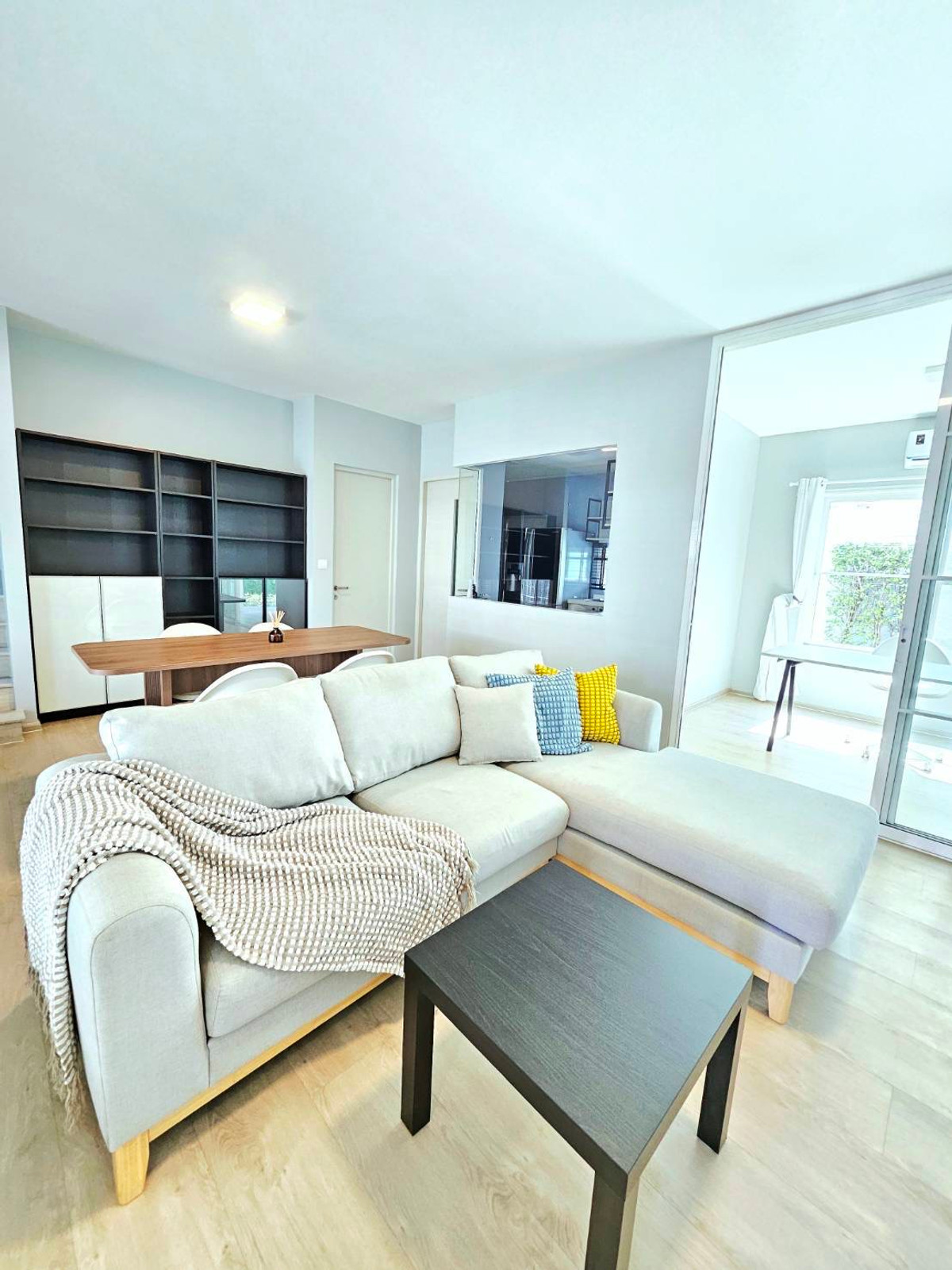 For RentHouseBangna, Bearing, Lasalle : 💥For rent 55,000 baht, house for rent, Anya Village, Bangna - Ram 2, the front of the house faces north, not hot, has a parking lot roof.