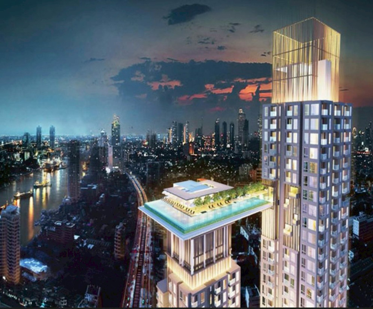 For SaleCondoRama3 (Riverside),Satupadit : Condo for sale, Star View Rama 3, Chao Phraya River view, near BRT Rama 9 Bridge, BTS Chong Nonsi.