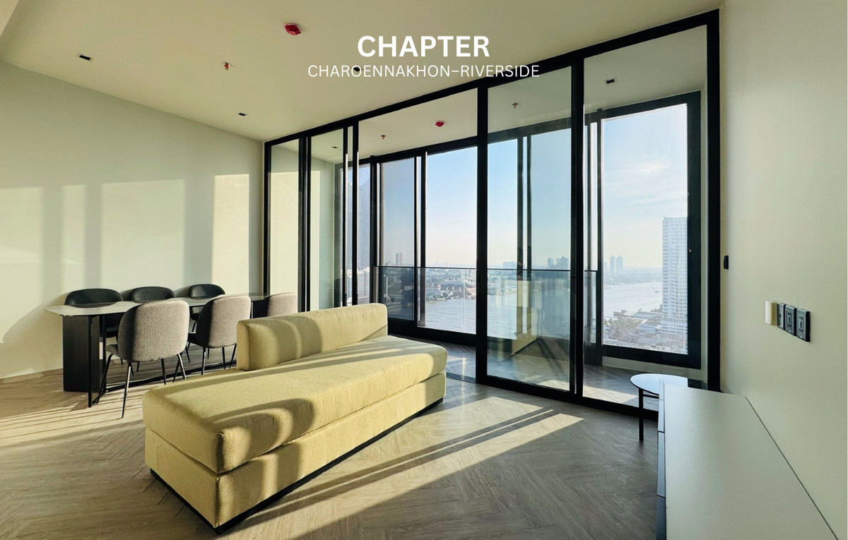 For SaleCondoWongwianyai, Charoennakor : Condo for sale: Chapter Charoen Nakhon – Riverside, along the Chao Phraya River, only 5 minutes to BTS Krung Thonburi.