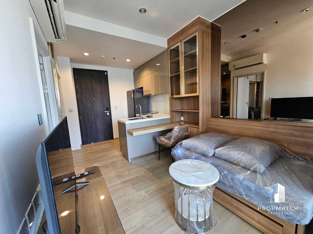 For RentCondoOnnut, Udomsuk : ✨Flash Deal ✨QUINN Sukhumvit 101( 1Bed 1Bath 35SQM.) Fully furnished, ready to move in!! Only 27,000 baht per month Tel.0981315848 @propmatch