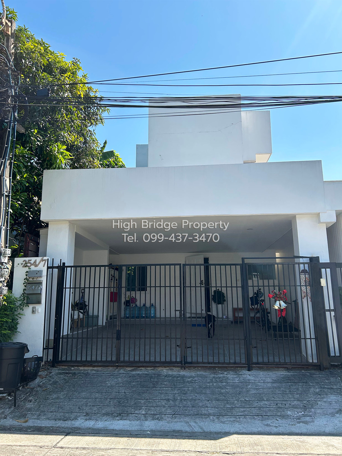 HouseMin Buri, Romklao : House for sale with tenants, price 9 million, rent 40,000 baht per month, newly renovated house, fully built. Sammakorn Village, Ramkhamhaeng 112