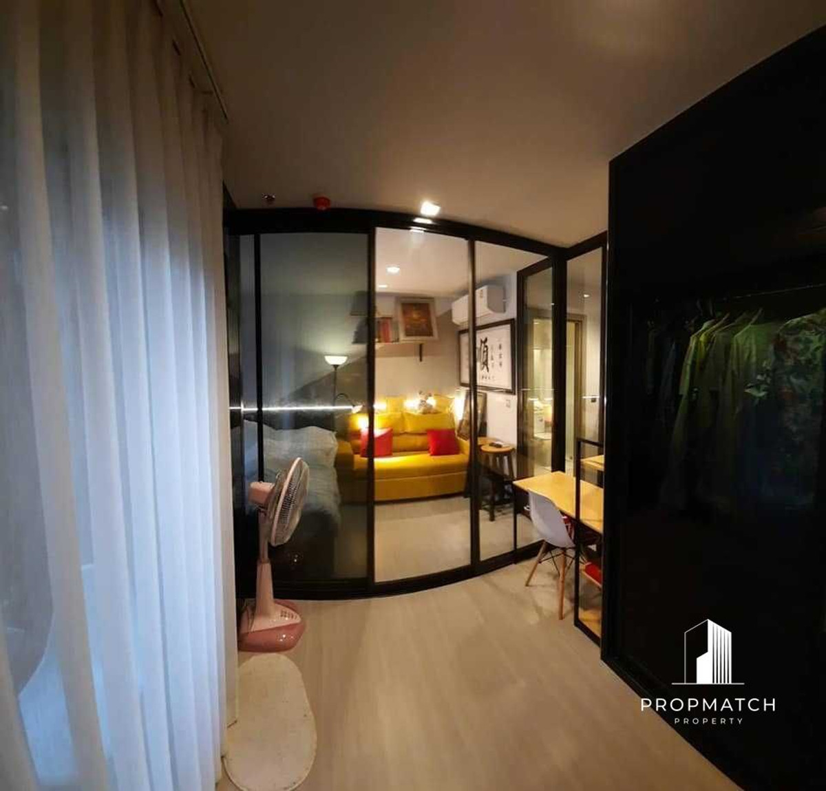 For RentCondoRama9, Petchburi, RCA : ✨Flash Deal ✨Life Asoke-Rama 9( Studio Bed 1Bath 28SQM.) Fully furnished, ready to move in!! Only 17,500 baht per month Tel.0981315848 @propmatch