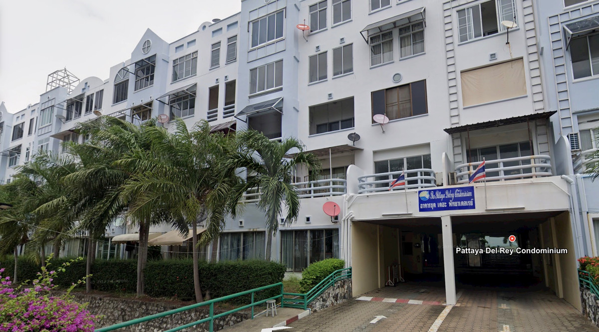 ขายคอนโดพัทยา บางแสน ชลบุรี สัตหีบ : ขายด่วน พัทยา เดล เรย์ ขนาด 50 ตารางเมตร ชั้น 4 ฟรีค่าโอน