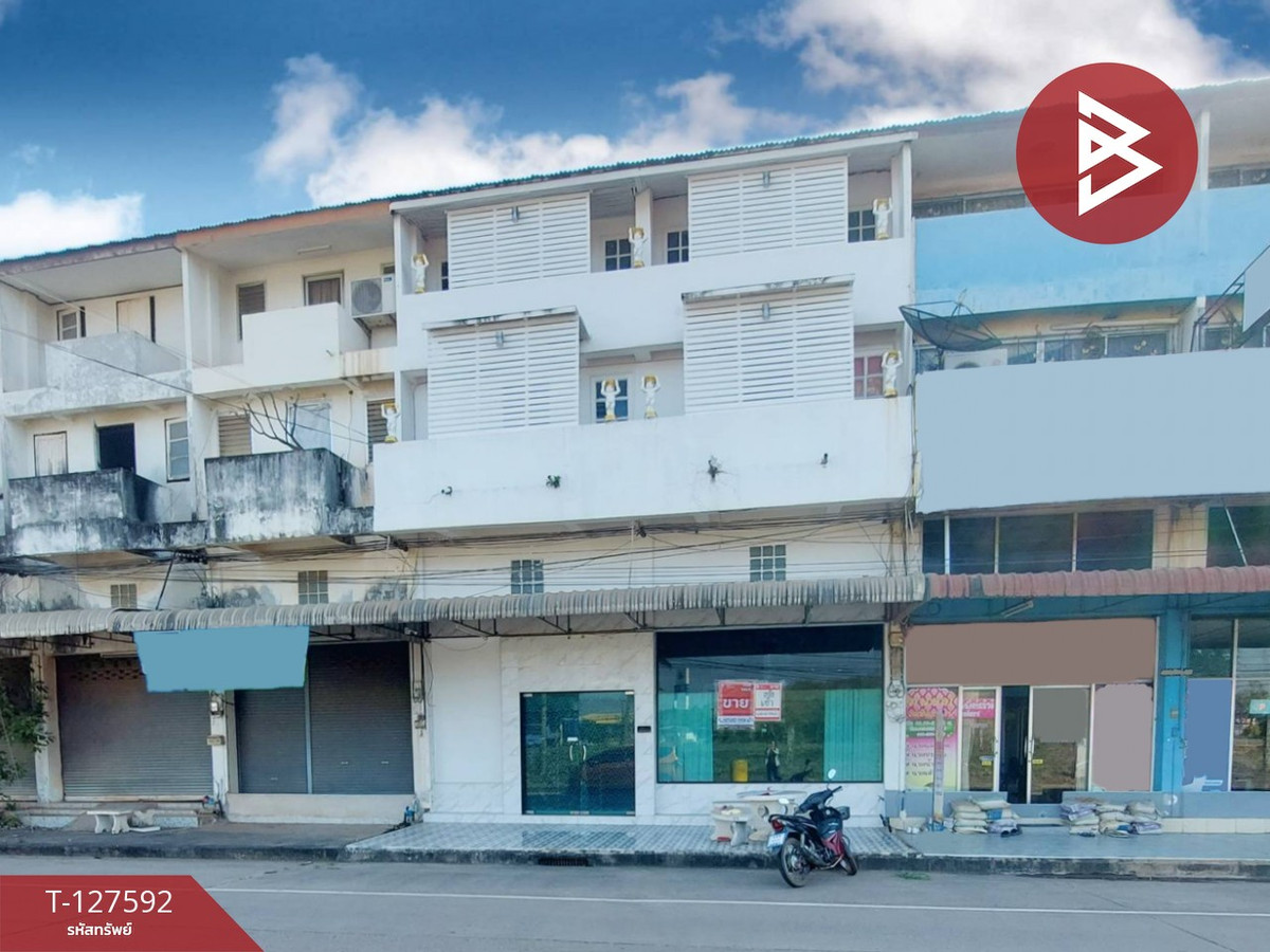 For SaleShop HouseUdon Thani : Commercial building for sale, 2 units, area 53 square meters, Phibun Road, Udon Thani (Thalu room)