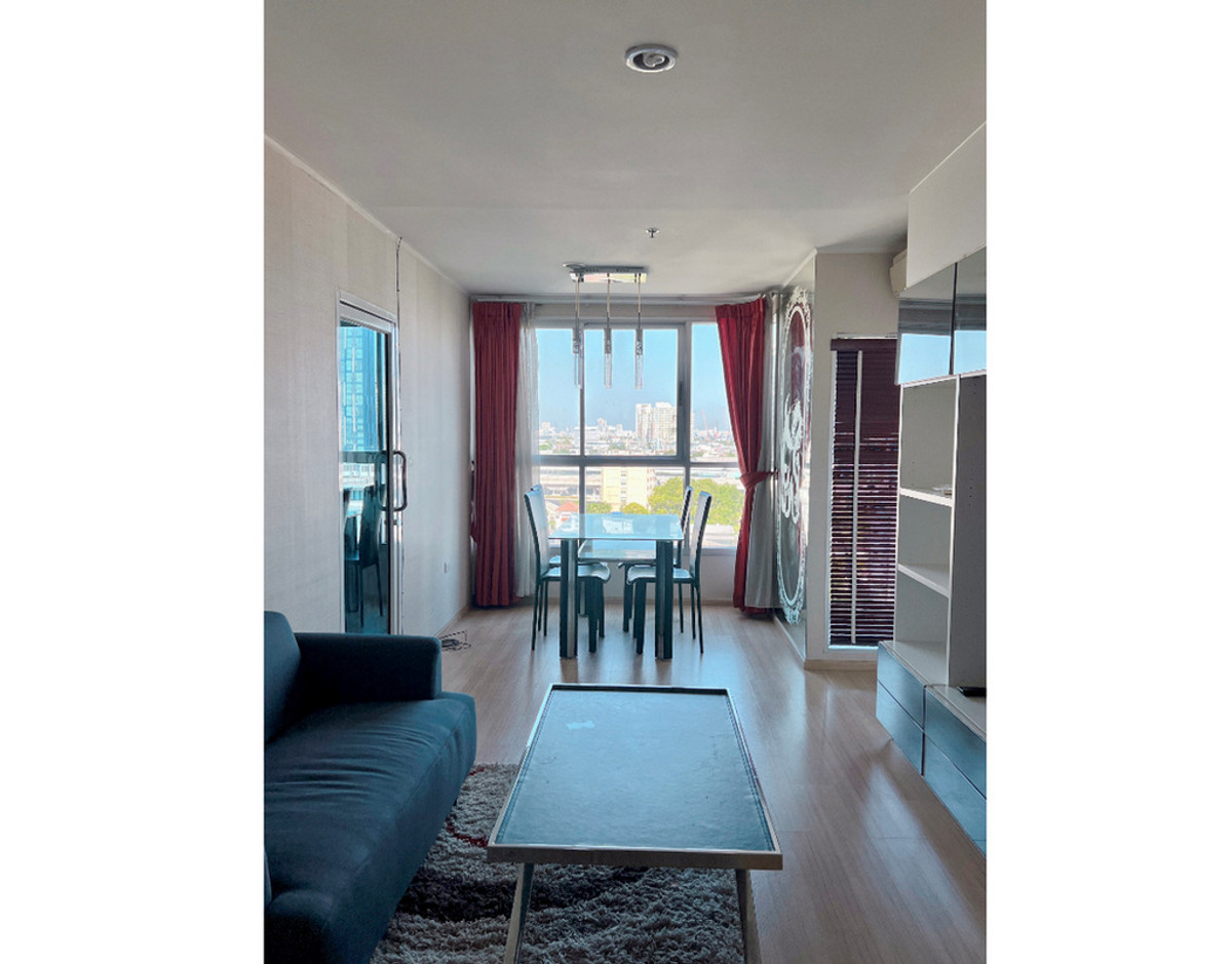 For RentCondoBang Sue, Wong Sawang, Tao Pun : Call : 080-979-8999 For Rent Condo U Delight 2 @ Bangsue Station @MRT Bang Son Station, 49 sq.m 2 Bedrooms Facing North, Corner Unit, Fully furnished, Ready to move in