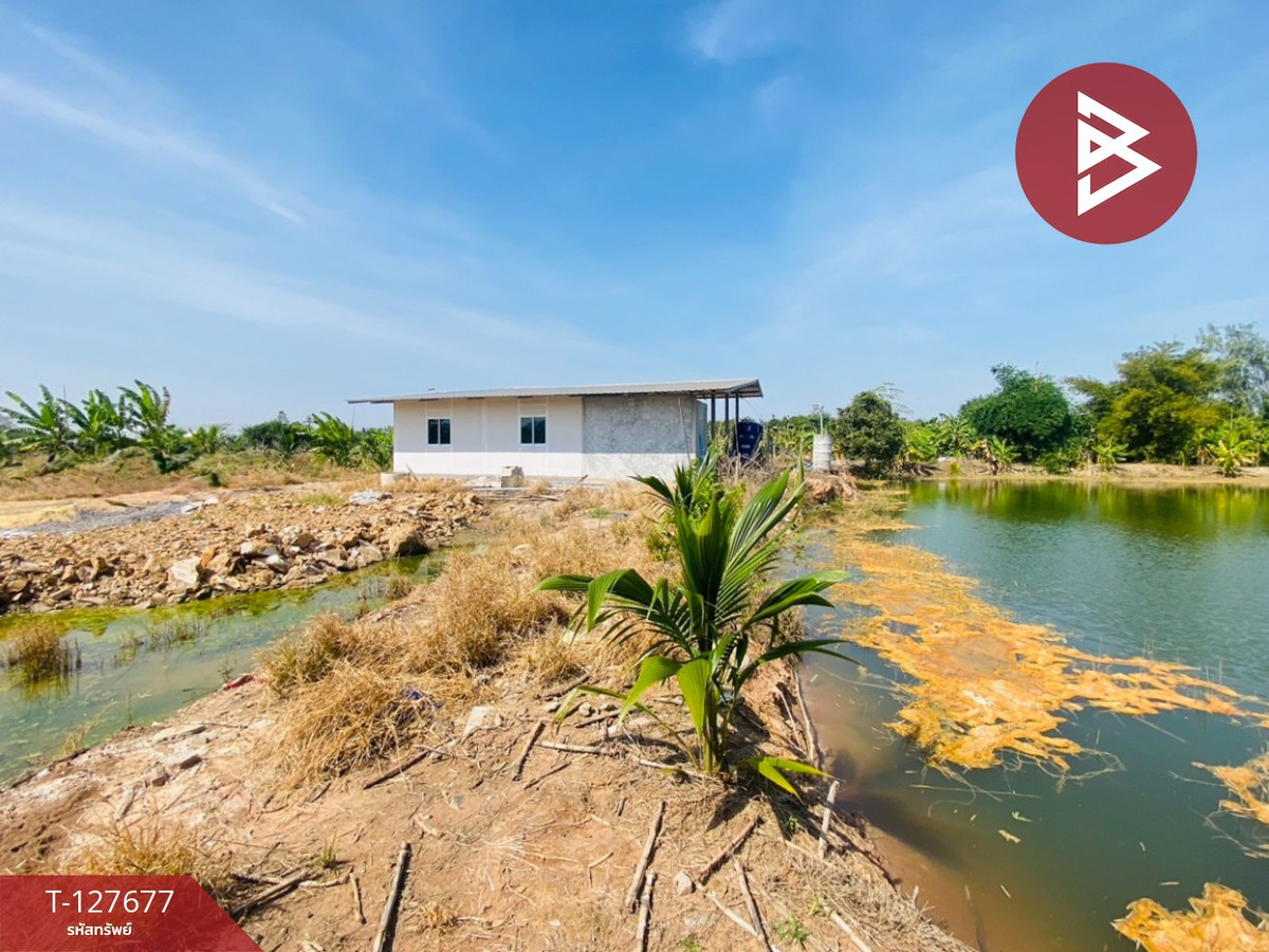 For SaleLandRatchaburi : Land for sale with buildings, area 10 rai 1 ngan 49 sq m, Chom Bueng, Ratchaburi.