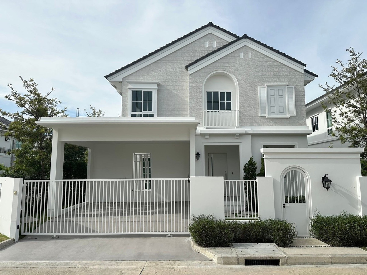 For RentHouseBangna, Bearing, Lasalle : 🏡 HOME FOR RENT — Chaiyaphruek Village, Bangna Km. 15 (corner plot)