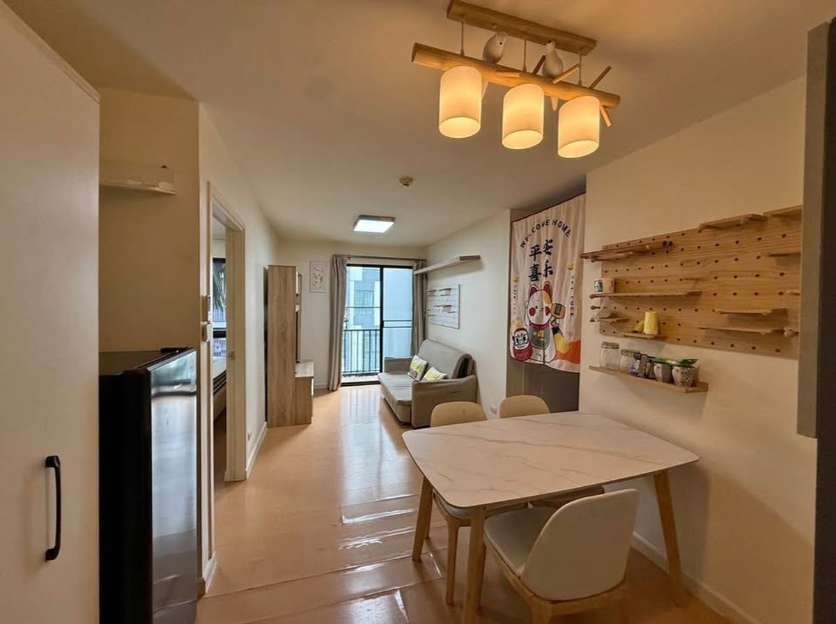 ให้เช่าคอนโดเสรีไทย-นิด้า : ให้เช่าไอ คอนโด เสรีไทย สุขาภิบาล2 แบบ 2ห้องนอน พร้อมอยู่📲097-2161939