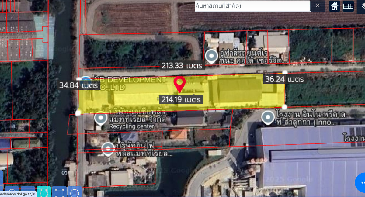 ขายโรงงานปทุมธานี รังสิต ธรรมศาสตร์ : ขายที่ดินพร้อมโรงงาน โกดัง และสำนักงาน — ทำเลลำลูกกา ปทุมธานี (พื้นที่สีม่วง + ใบอนุญาต รง.2) เหมาะสำหรับทำโรงงาน / ศูนย์กระจายสินค้า / ขยายกิจการทันที เนื้อที่รวม 4 ไร่ 2 งาน 92 ตารางวา 