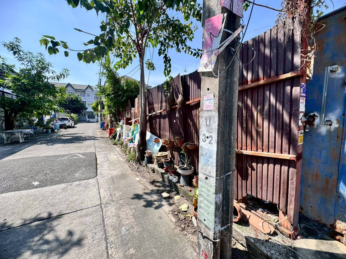 For SaleLandBangna, Bearing, Lasalle : Land for sale, already filled, Soi Lasalle 26, good location, 250 meters from the entrance of the alley (N.1930)