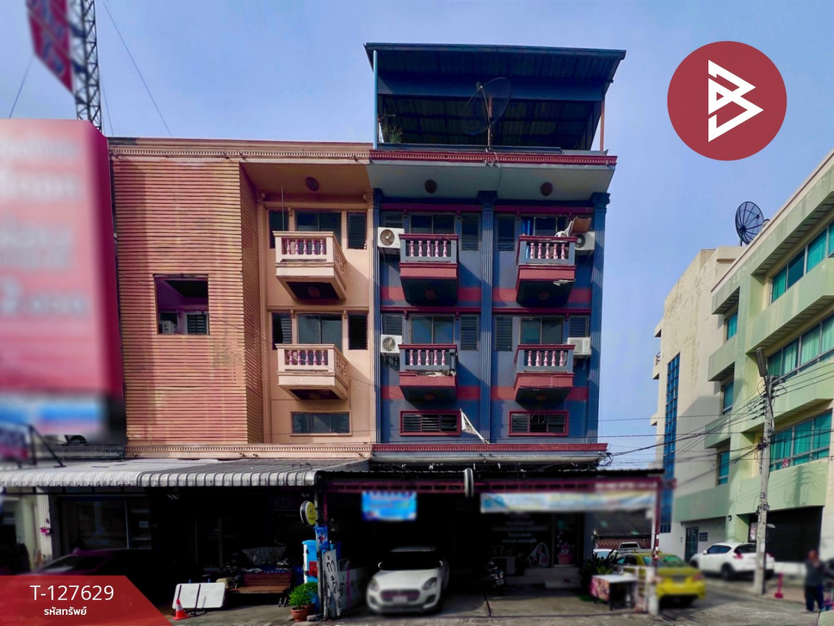 For SaleShop HousePathum Thani,Rangsit, Thammasat : Commercial building for sale, 5 floors with rooftop, area 44.1 square meters, Lam Luk Ka, Pathum Thani.
