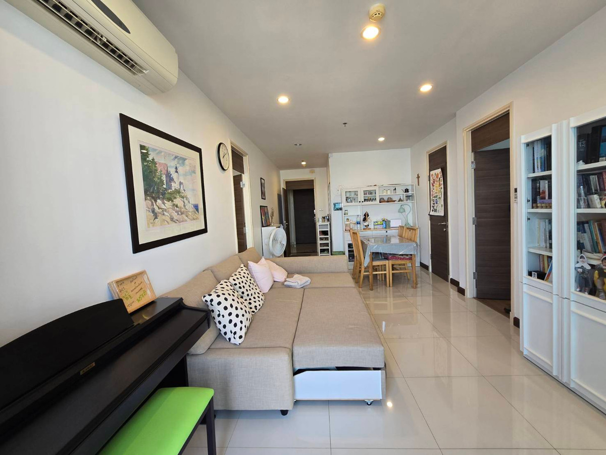 For SaleCondoRama3 (Riverside),Satupadit : FOR Sell 2 bed, there are many rooms to choose from, Supalai Prima Riva, riverside condo.