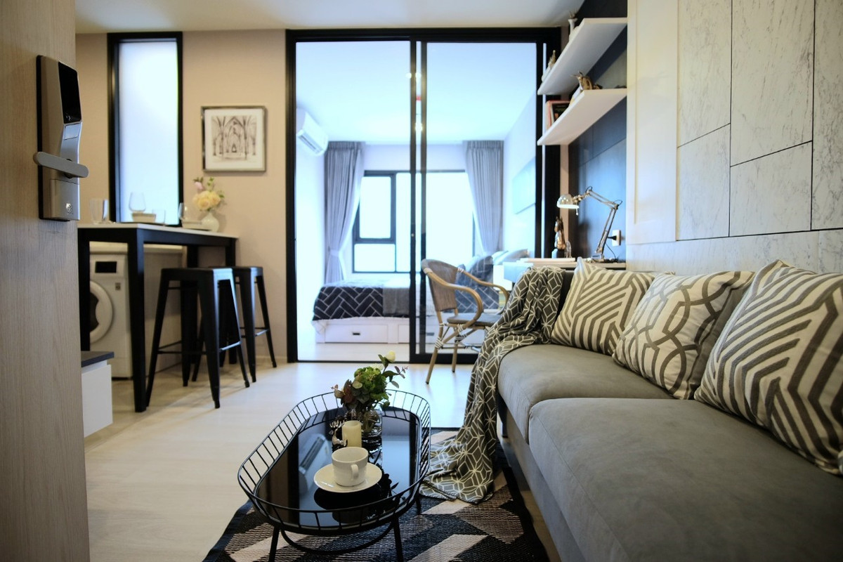 For RentCondoRama9, Petchburi, RCA : 🏢1BedPlus✨✨ Life Asoke 🚝100m.MRT Petchburi