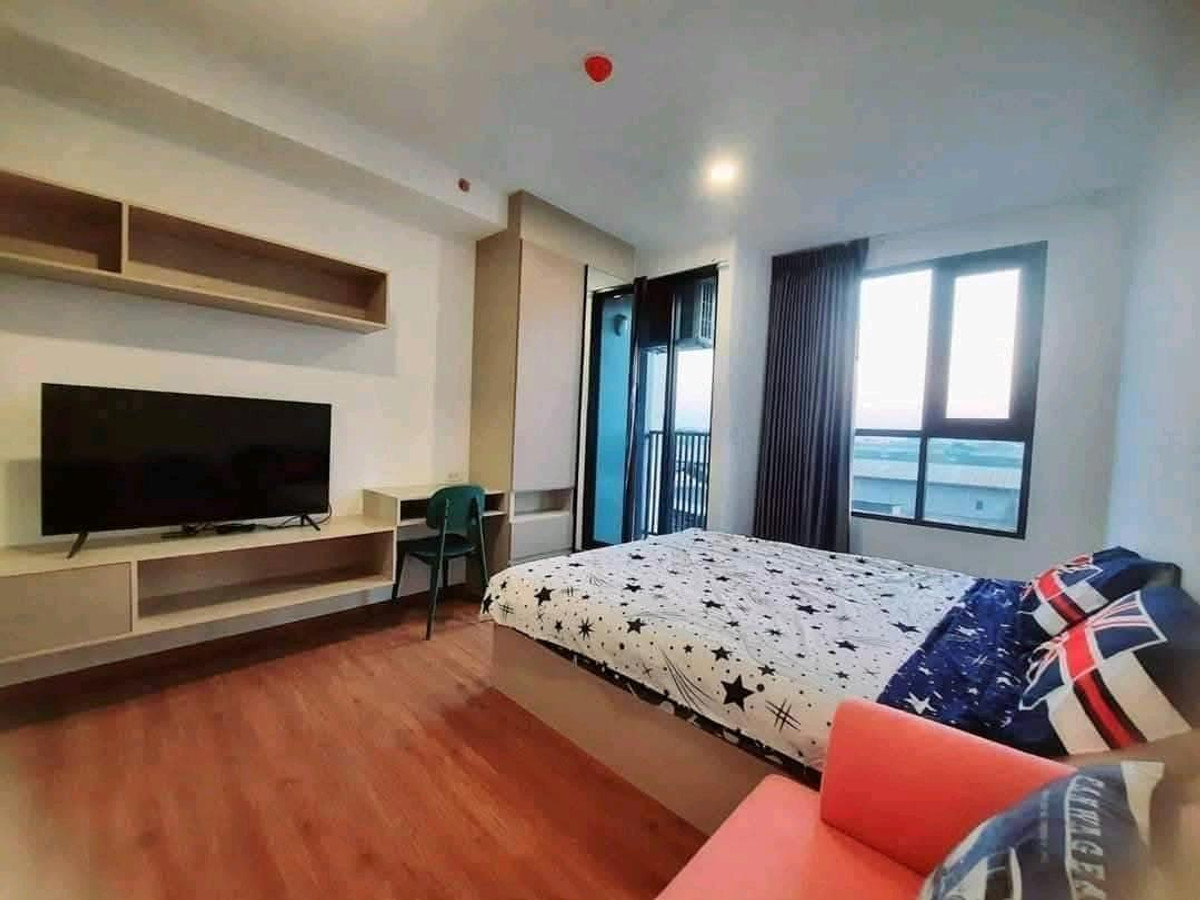 For RentCondoMin Buri, Romklao : For rent: The Origin Ram 209, ready to move in, cheap price, short/long term.