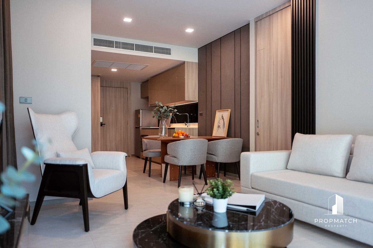 For RentCondoSukhumvit, Asoke, Thonglor : ✨Flash Deal ✨FYNN Sukhumvit 31( 2Bed 2Bath 80.38SQM.) Fully furnished, ready to move in!! Only 75,000 baht per month Tel.0981315848 @propmatch
