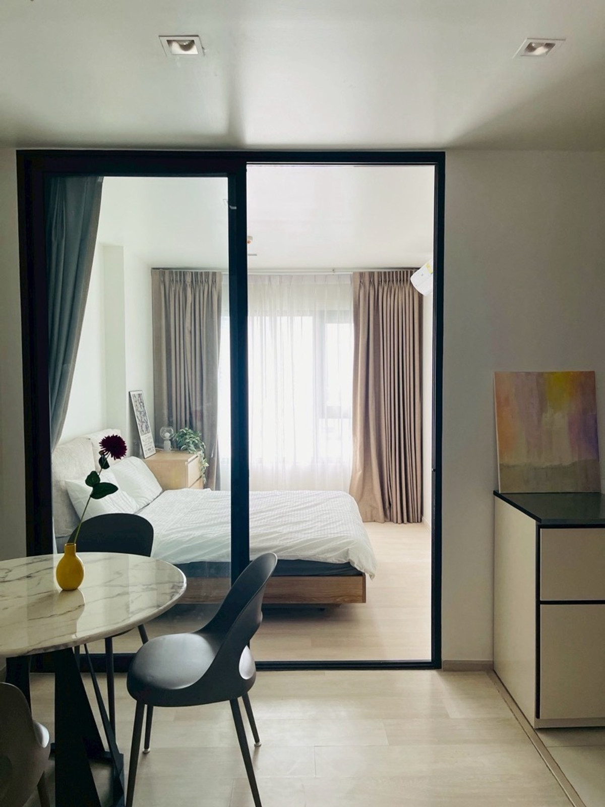 For RentCondoWitthayu, Chidlom, Langsuan, Ploenchit : Life One Wireless, newly renovated, beautiful room, beautiful view, ready to move in 💖 Add Line @rentcondo