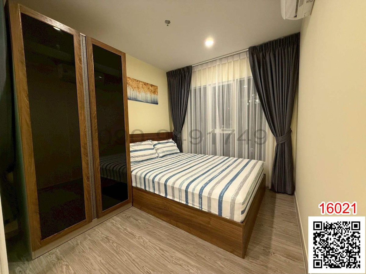 For RentCondoBangna, Bearing, Lasalle : Condo for rent, Regent Home Bangna, new room, east view, Building B, near BTS Bangna.