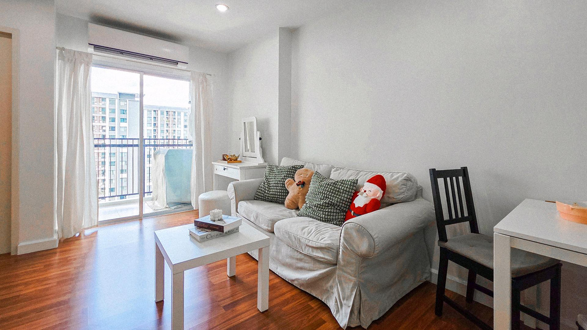 ขายคอนโดปิ่นเกล้า จรัญสนิทวงศ์ : คอนโดห้องวิวเมือง ใกล้ MRT บางยี่ขัน 1 ห้องนอน ขนาดใหญ่ 35 ตารางเมตร ราคา 1.89 ถูกสุดในย่านปิ่นเกล้า