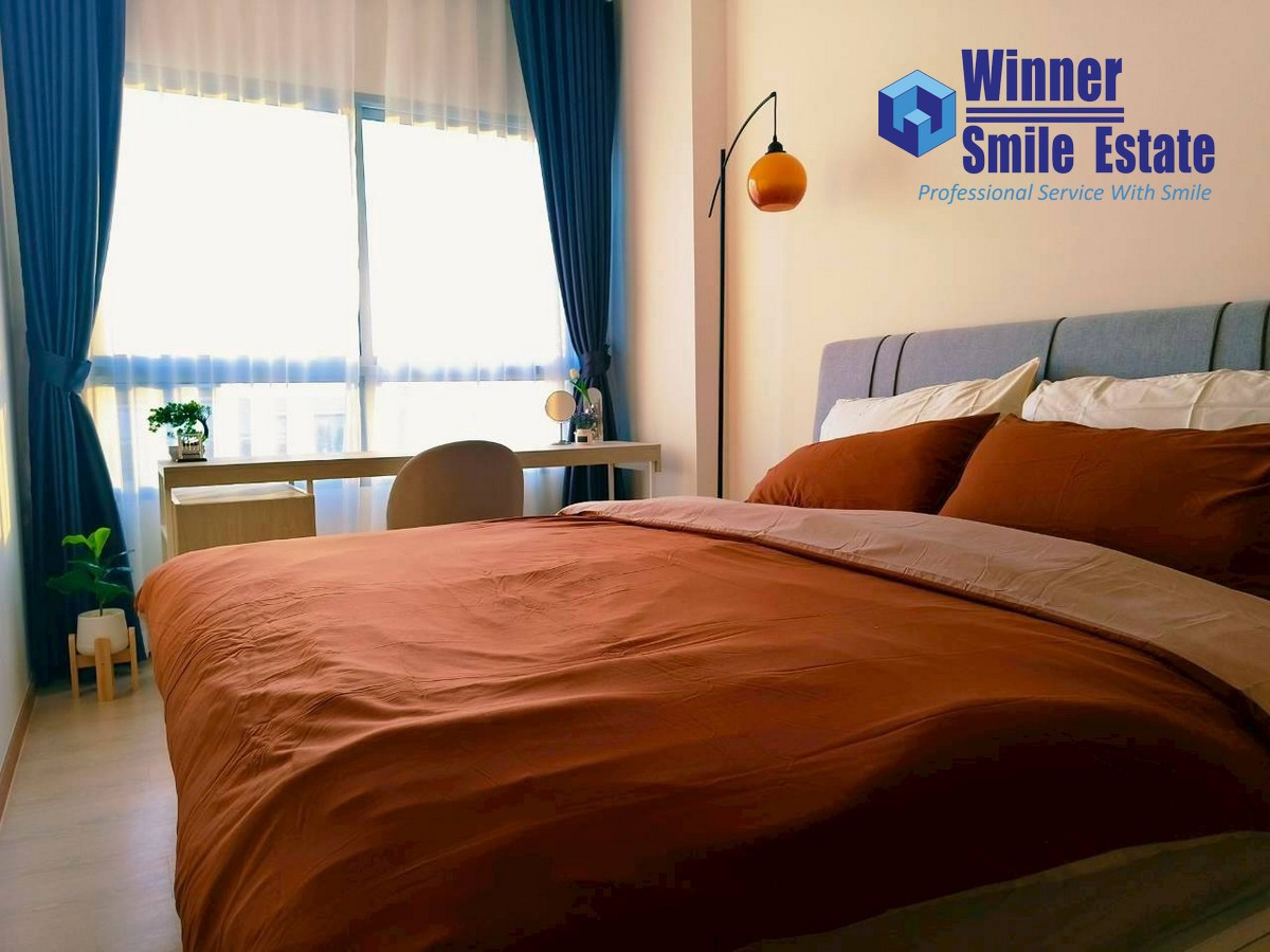 For RentCondo : ให้เช่า คอนโด Niche Mono Sukhumvit - Puchao นิช โมโน สุขุมวิท – ปู่เจ้า ห้องสวย 35 ตร.ม. ติด BTS ปู่เจ้า