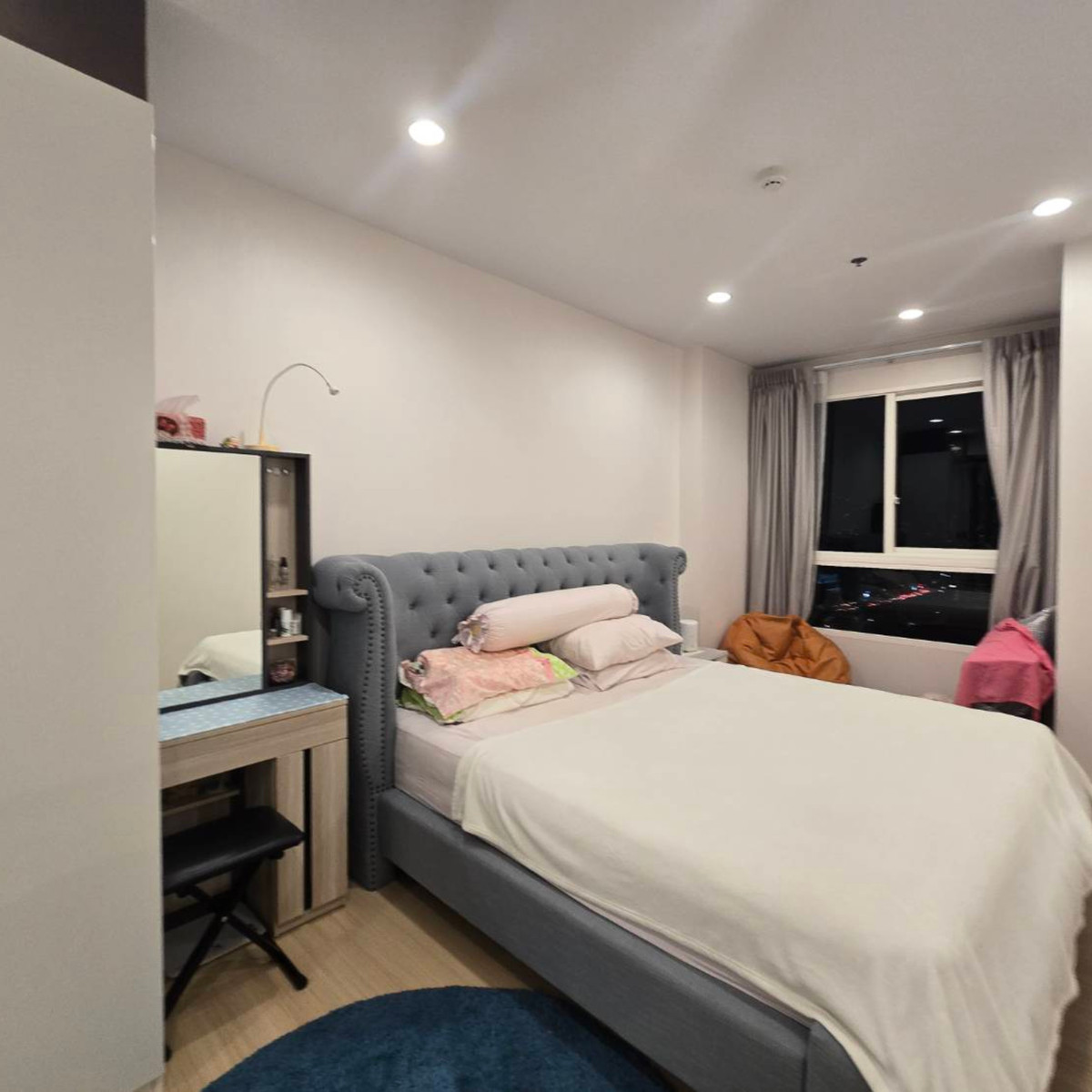 For RentCondoSathorn, Narathiwat : #For rent📣 Very large room, fully furnished, ready to move in‼️Condo, 19th floor, city view, balcony, only 23,000 baht per month, near BRT Chan Road, only 9 minutes, Rama 3 Sathorn, near Central Rama 3 Terminal 21