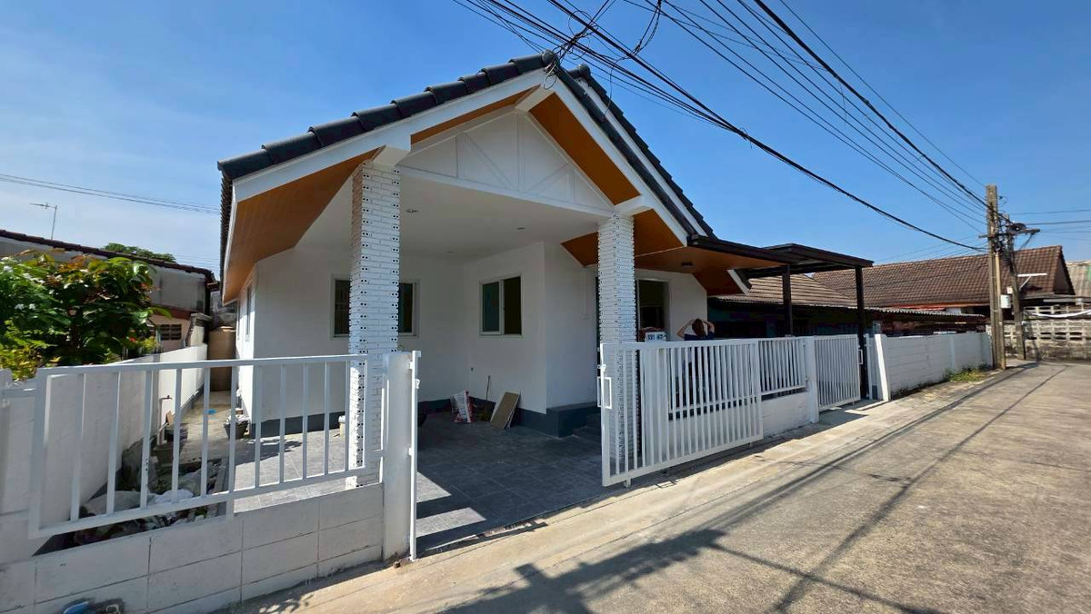 For SaleHouseVipawadee, Don Mueang, Lak Si : Single house in Saphan Mai area “Next to Theparak Road” near BTS Sai Yut!  Installment only 14,XXX baht!