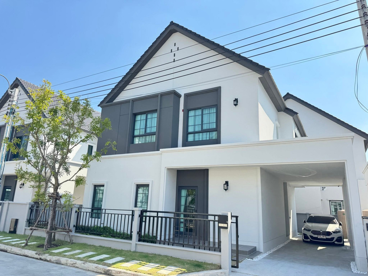 HouseBangna, Bearing, Lasalle : 🚀 Centro Bangna - 2-story detached house, 230 sq m., 52 wa, 3 bedrooms, 4 bathrooms, 2 parking spaces, ready to move in 092-545-6151 (Tim)