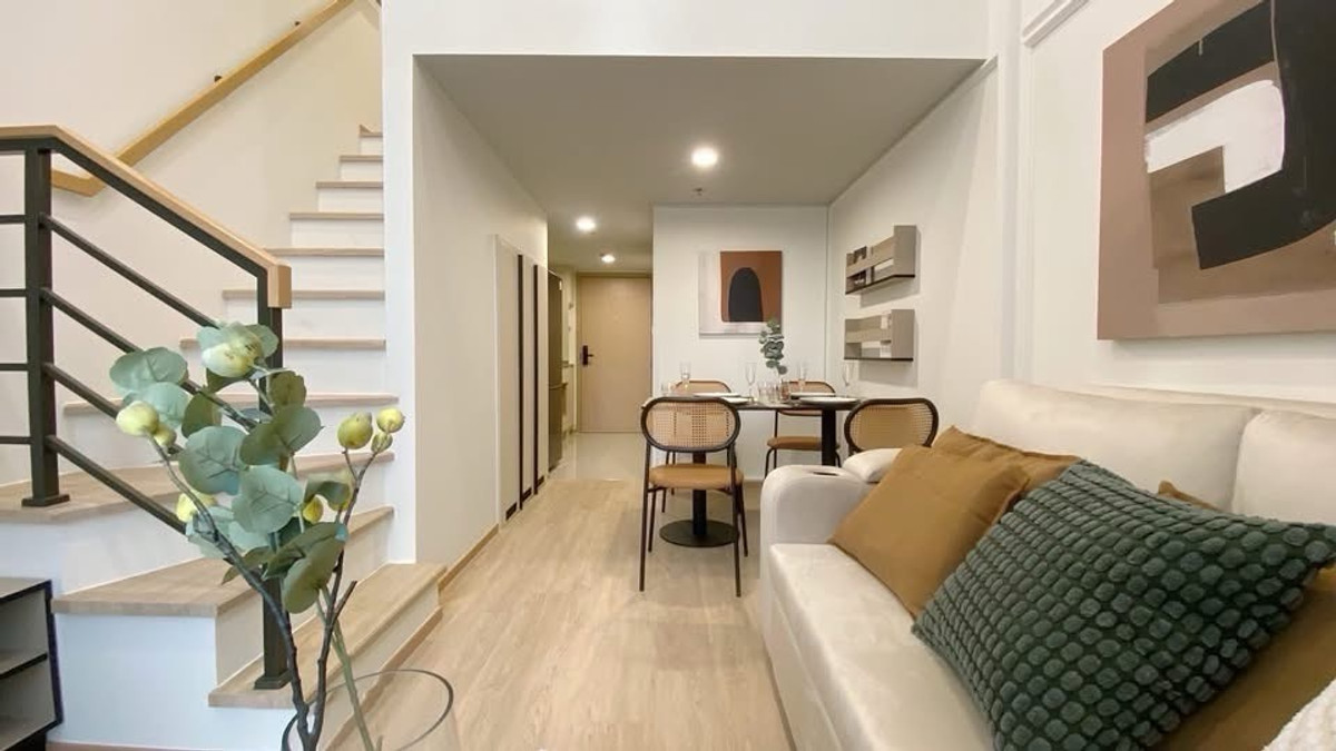 ให้เช่าคอนโดสยาม จุฬา สามย่าน : ห้องใหม่🌟Duplex 1ห้องนอน บิ้วอินสวยทั้งห้อง