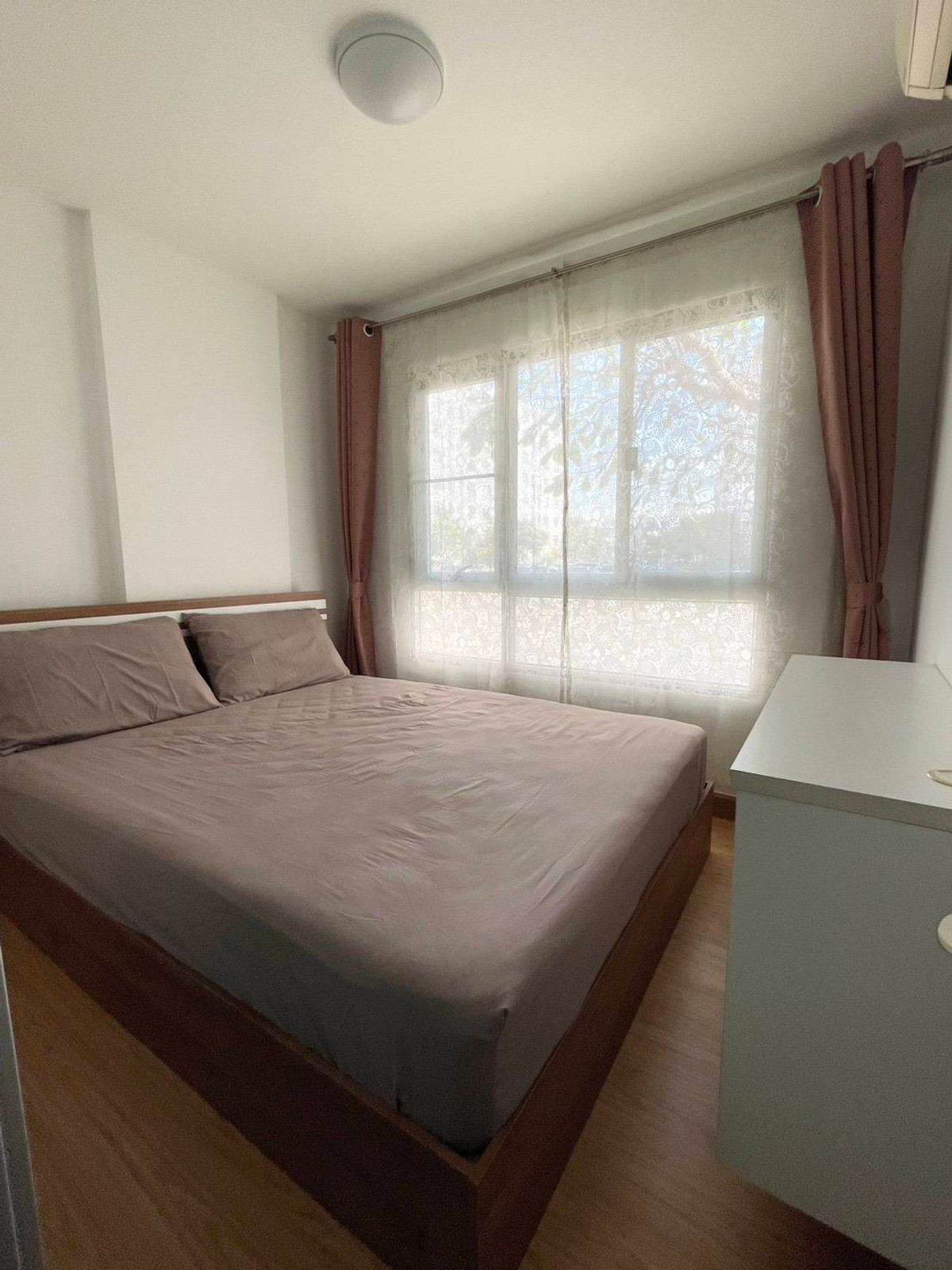 For RentCondoVipawadee, Don Mueang, Lak Si : 🥝🥝 (Empty room) Condo for rent, Den Vibhavadi 🥝🥝 1st floor, size 29 sq m., fully furnished, with washing machine.