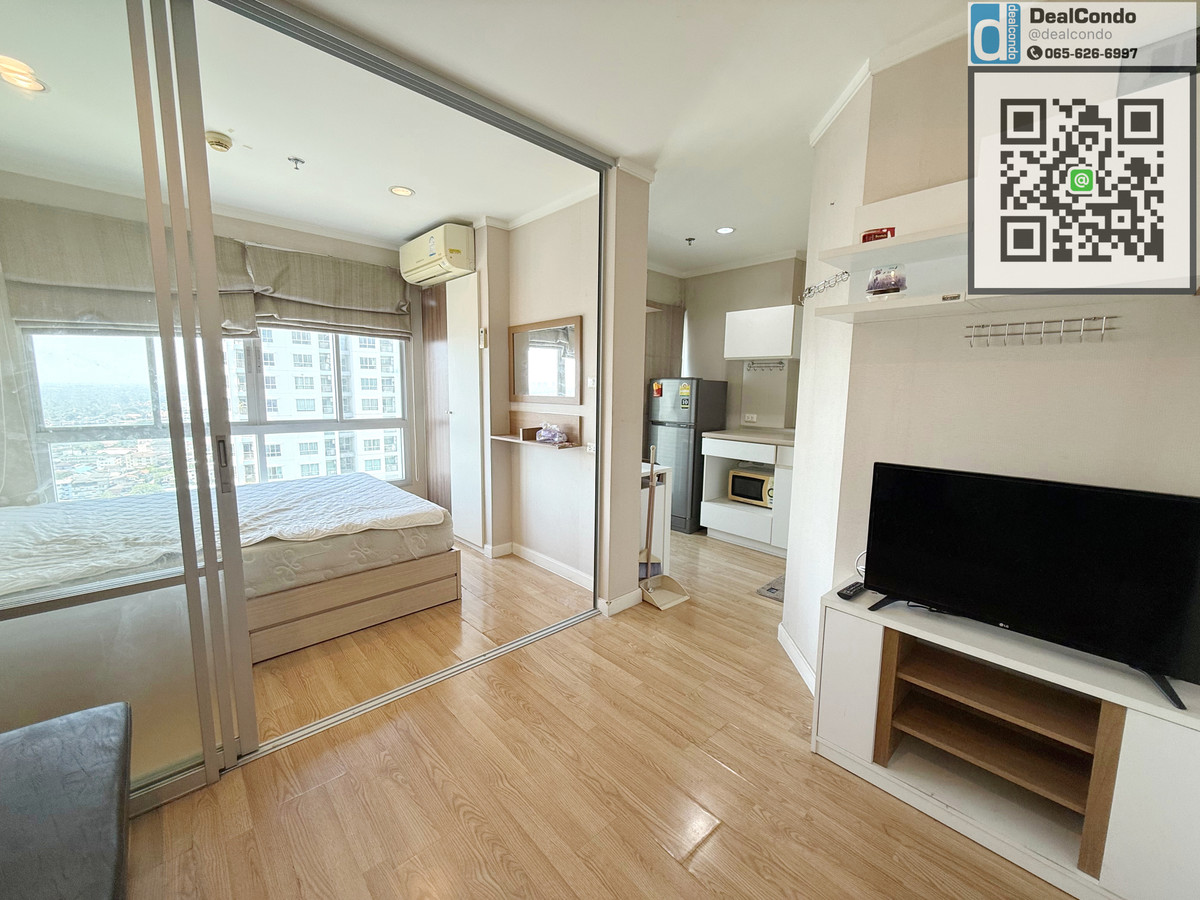 For RentCondoChaengwatana, Muangthong : [VA095]For rent Lumpini Ville Chaengwattana-Pak Kret, 27th floor, Building A, call 0656266997.