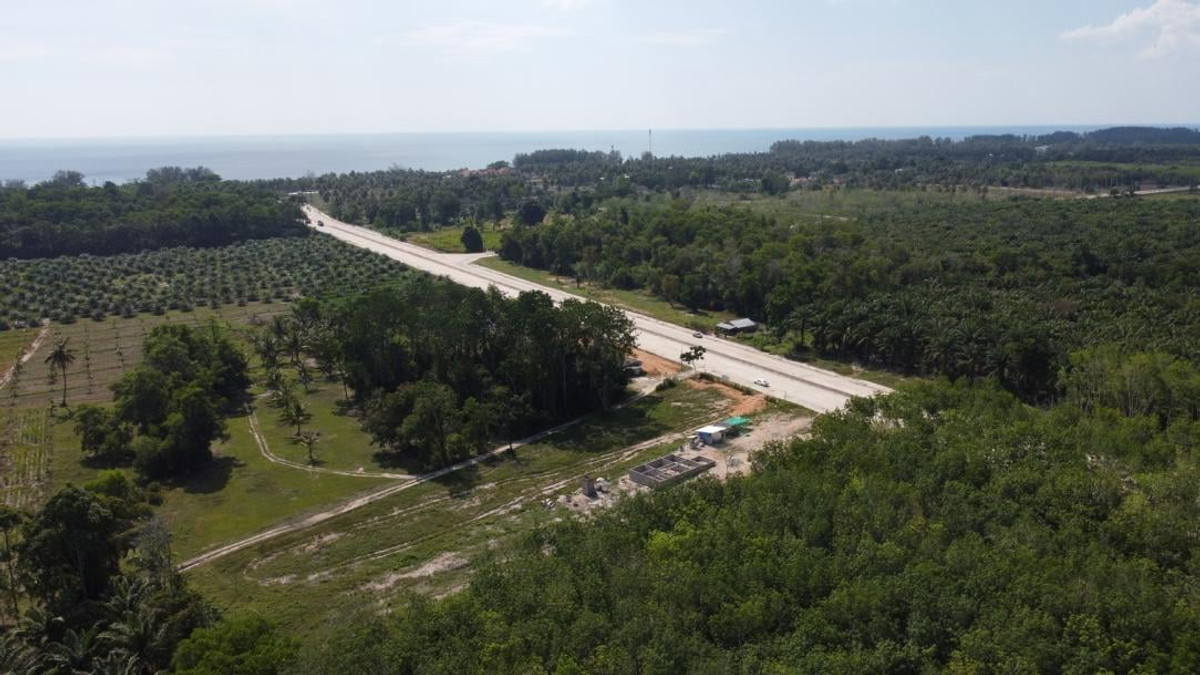 ขายที่ดินพังงา : 🌟 ที่ดินทำเลทอง ติดถนนใหญ่ 4 เลน – ใกล้หาดนาใต้เพียง 1 กม. 🌟 