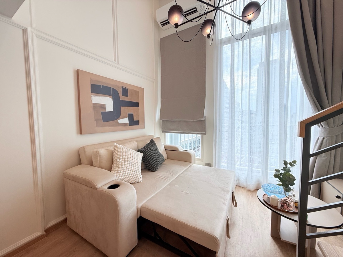 For RentCondoSiam Paragon ,Chulalongkorn,Samyan : Duplex 1 bedroom near Lumpini park🌟🌳