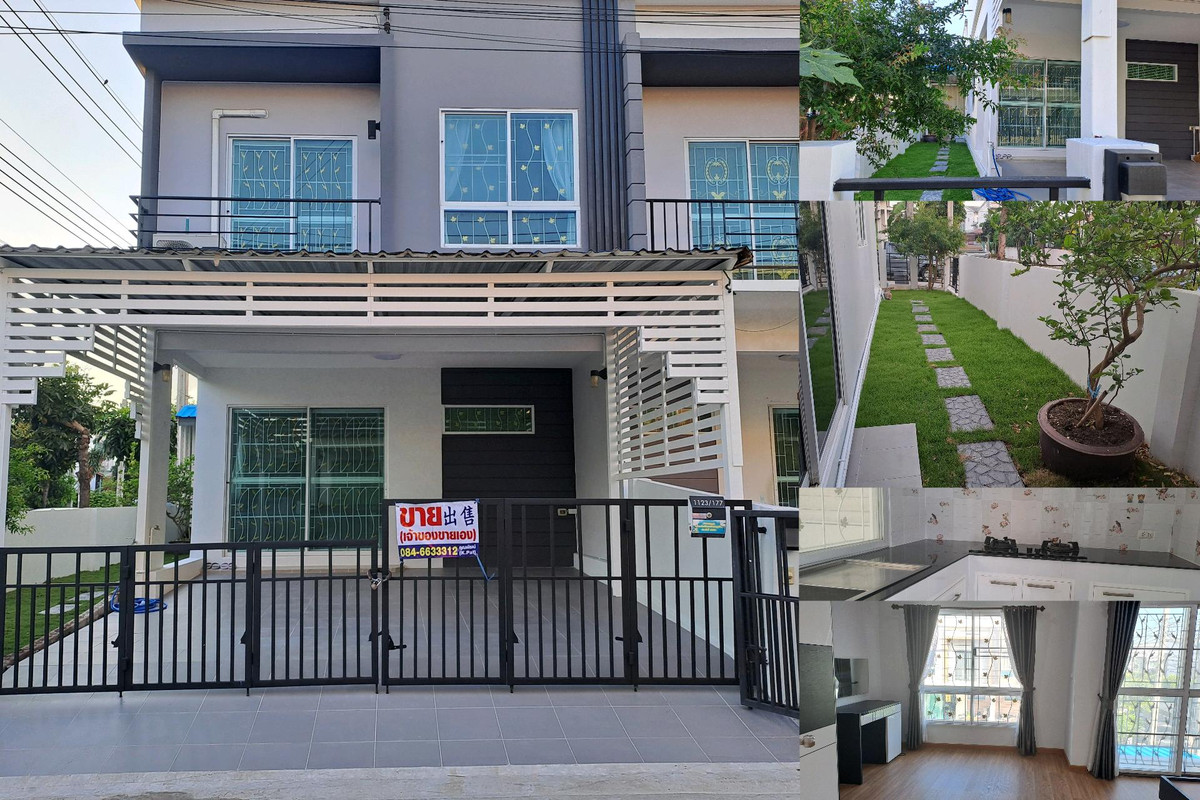 ขายบ้านสมุทรปราการ สำโรง : ขาย-รีโนเวทพร้อมอยู่ #สนใจคุยราคาได้ ทาวเฮาส์ หมู่บ้านเดอะทรัสต์ ทาวน์ ศรีนครินทร์-แพรกษา
