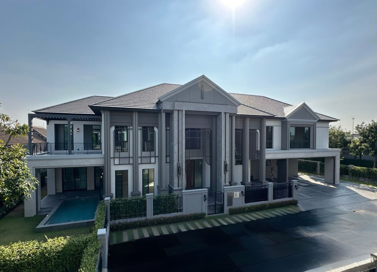 ขายบ้าน : แกรนด์ บางกอก บูเลอวาร์ด ปิ่นเกล้า-กาญจนา แปลงมุม  817 ตารางเมตร 6ห้องนอน พร้อมสระส่วนตัว