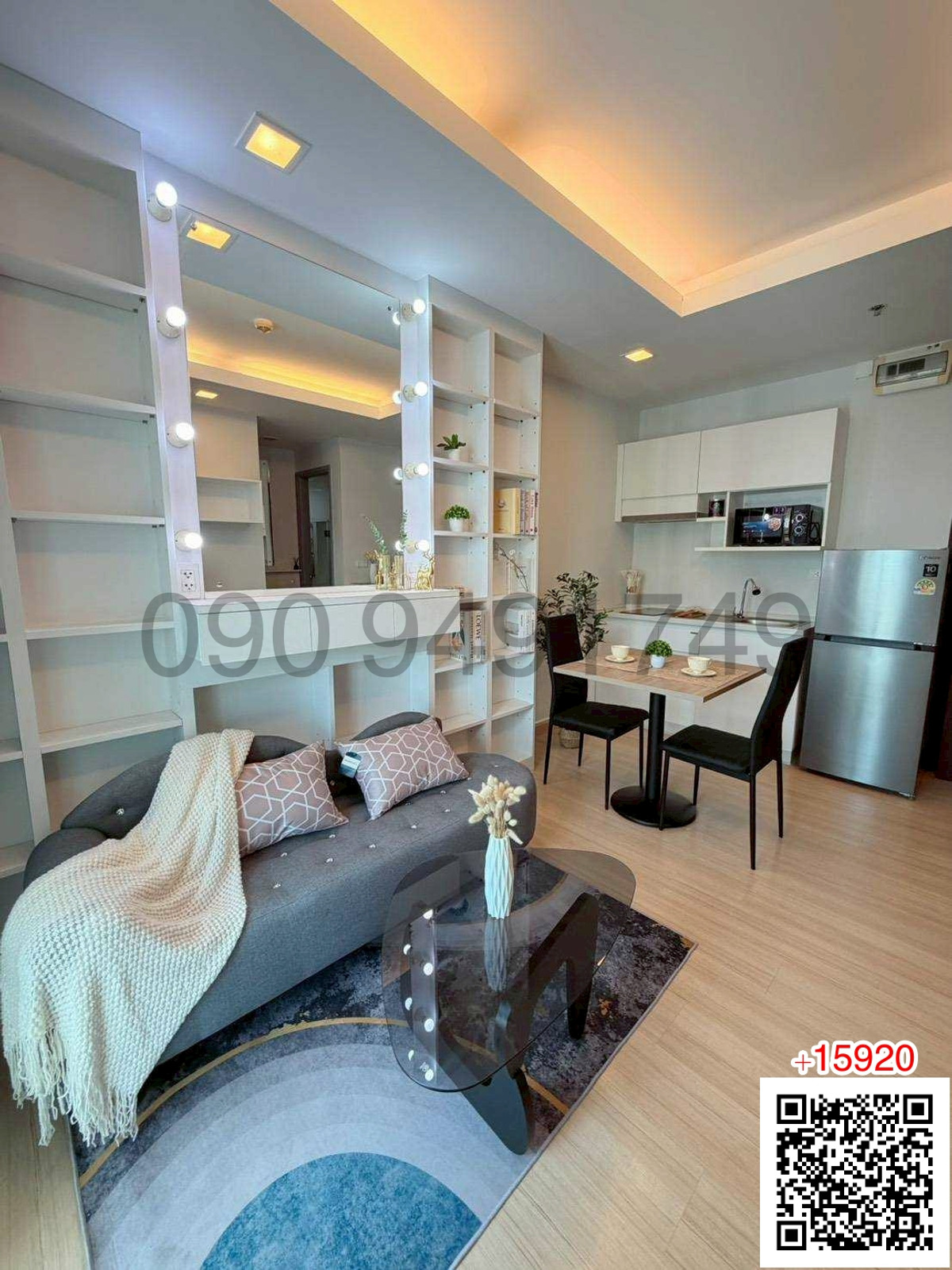 For RentCondoRama9, Petchburi, RCA : Condo for rent Thru Thonglor near BTS Thonglor