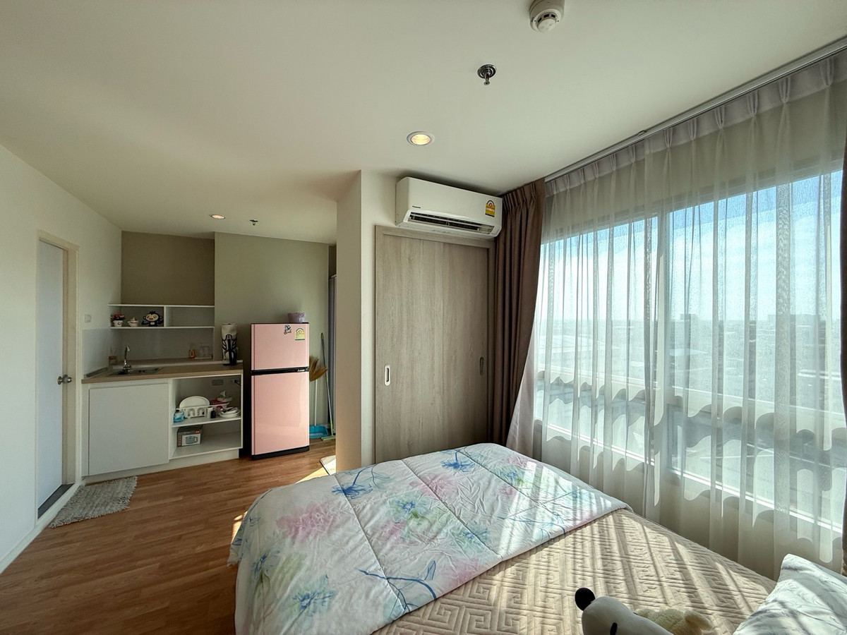 For RentCondoBang kae, Phetkasem : For rent‼️Condo Lumpini Park Phetkasem 98, studio room, corner room📌 1 bedroom, 1 bathroom
Building : D Floor : 10 Size : 23 sq m.